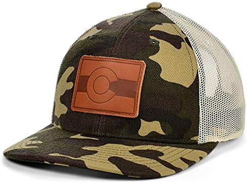 Lokalne krune kape za patch Colorado, kapuljača za muškarce i žene, šešir za zastavu u Coloradu