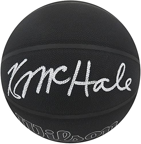 Kevin McHale potpisao je Wilson I/O Black 75. godišnjica logotipa NBA košarka - Košarka s autogramima