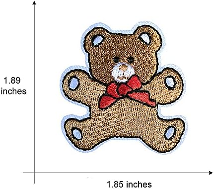 Značka Malog Medvjeda s držačem kalema, držač osobne iskaznice za životinje iz crtića s kopčom od aligatora jakna ruksak smiješni Božićni