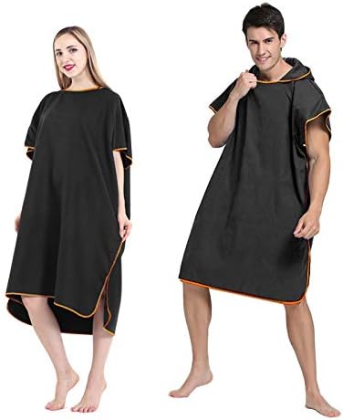 Odjeća haljina za kupanje Pončo ručnik za plažu s kapuljačom od mikrovlakana koji se brzo suši za surfanje, plivanje, putovanja, kampiranje,