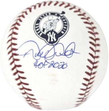 Derek Jeter New York Yankees potpisao je OMLB kapetan bejzbol Hof 2020 INSC MLB - Autografirani bejzbols