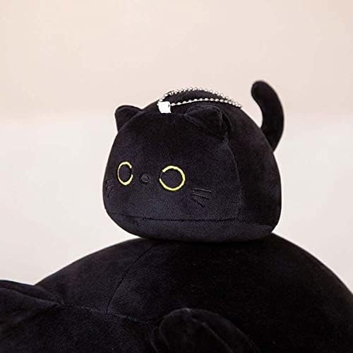 Plišana igračka Crna mačka, Kreativni oblik mačke plišane igračke mačka Plišana igračka jastuk za djevojku poklon za Valentinovo rođendanski