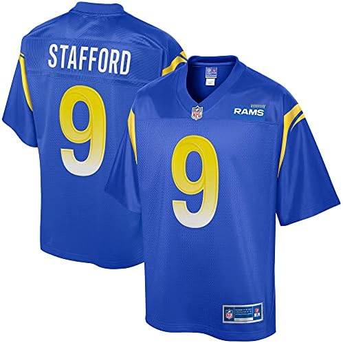 Muška majica za muškarce s replikom Mateja Stafforda kraljevski Los Angeles Rams