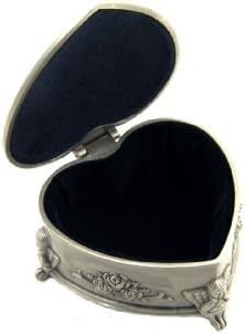 Claddagh keltski nakit kutija za kulis u obliku srca napravljena u Irskoj