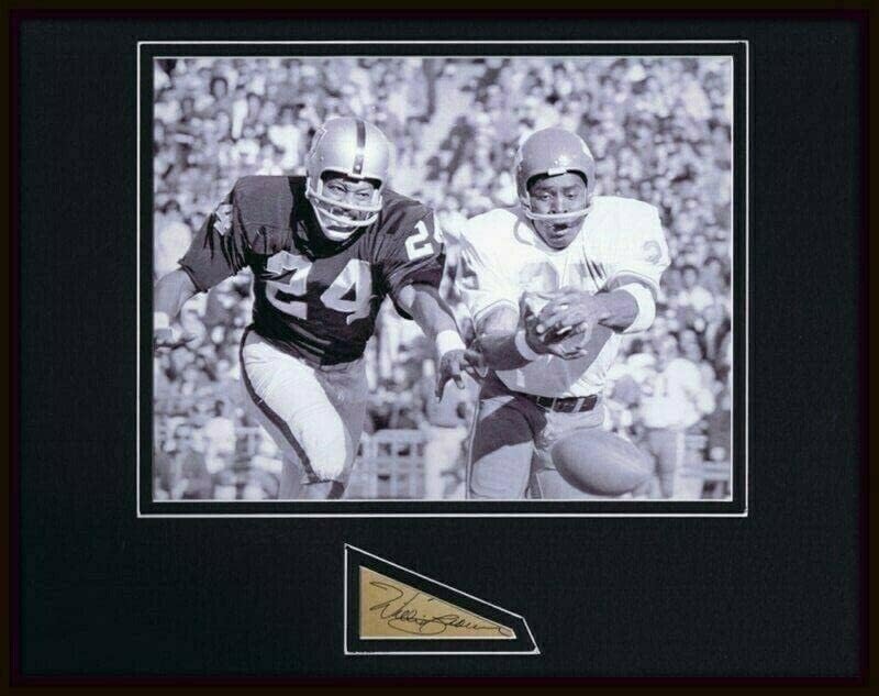 Willie Brown potpisao je uokviren 11x14 prikaz fotografija JSA Raiders - Autografirani NFL fotografije