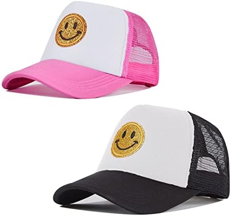 Svjetlucav osmijeh lica kapica sretno lice preppy šeširi osmijeh bejzbol kapa za žene