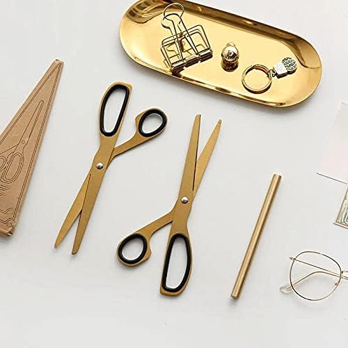 ENDAN Craft Scissors škare od nehrđajućeg čelika ， metalne škare za zanatsko šivanje, zlato od 20 cm