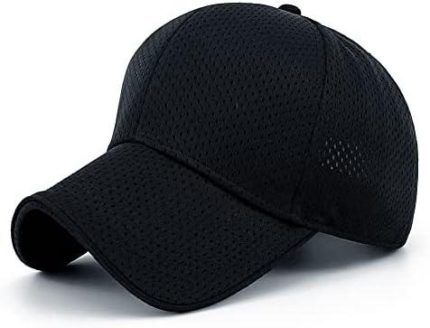 LONESHARK MENS FULL MESH Ljetno prozračna bejzbol šešir Brze suhe ženske vlage Wicking Outdoor Sports Dry Fit Cap