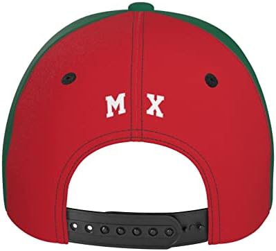 Meksička zastava Meksička bejzbolska kapica 3D Full Print odrasli Unisex podesivi šešir nogometni domoljubni kape