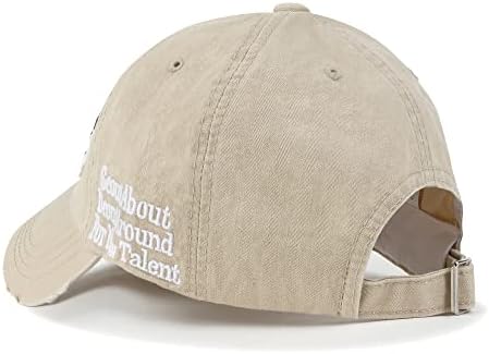 Ililily Vintage nevolje 68 'Original American Cool' logotip šešir za bejzbol kapu