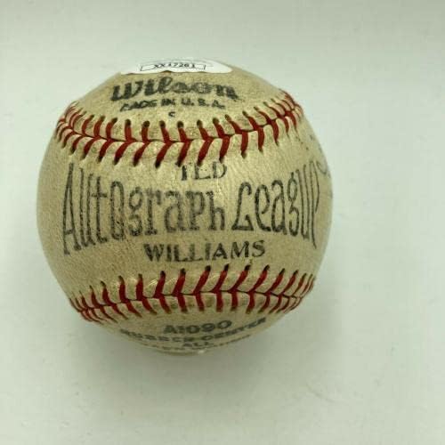 Ted Williams iz 1950. godine igrajući dane potpisali Ted Williams Model Baseball s JSA CoA - Autografirani bejzbol