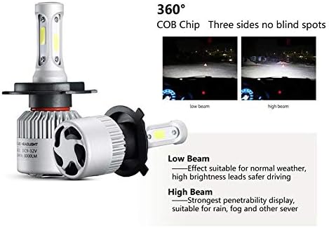 LED prednja svjetla, 2pcs od 94 do 36 vata Automobilska LED prednja svjetla s čipom za osvjetljenje vožnje automobila