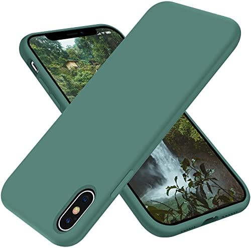 Otofly iPhone X futrola, ultra tanka fit iPhone xs futrola tekući silikonski iPhone 10 futrola sa zaštitom od cijelog tijela odbojnik