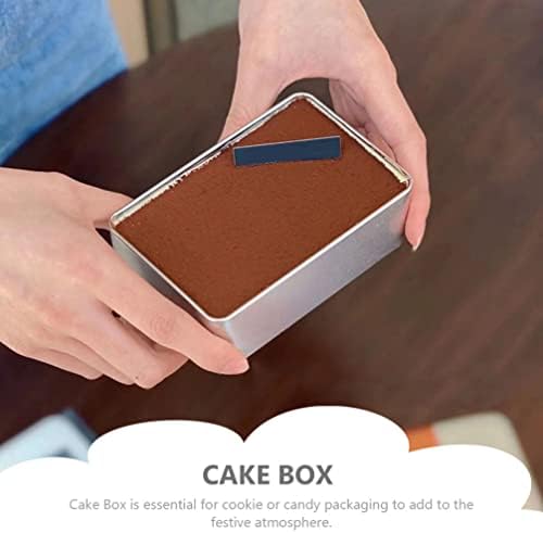 Kutije za kolače kutije za kolače kalupi za torte kvadratni kalupi za torte 2kom kutije za pakiranje kolačića kutije za pečenje grickalica