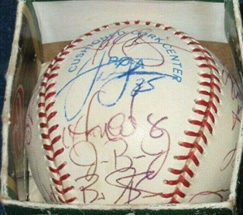 1996. Chicago White Sox tim potpisao je autogramirani bejzbol Thomas Guillen Baines - Autografirani bejzbol