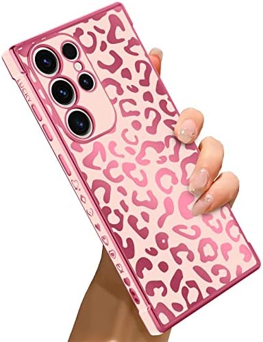 Bonoma za Samsung Galaxy S23 Ultra 5g futrola leopard talata luksuzna elegantna elegantna kućišta zaštitni zaštitni šok zaštitni kut