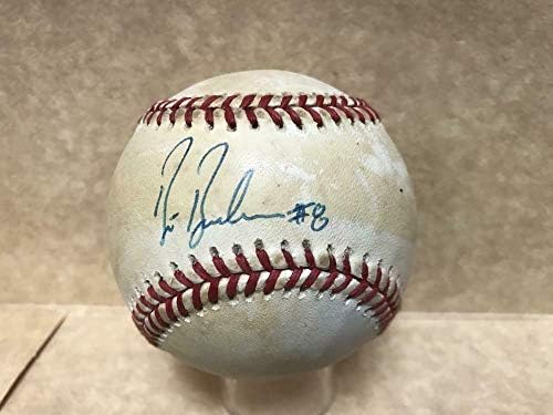 Bret Barbarie Expos/Cubs/Marlins potpisao N.L. Bejzbol w/coa - autogramirani bejzbol