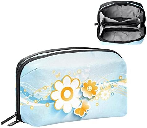 Šminka torbica cvjetna cvjetna torba za šminku organizator putovanja zip toaletna torba mala kozmetička futrola kozmetička torba za