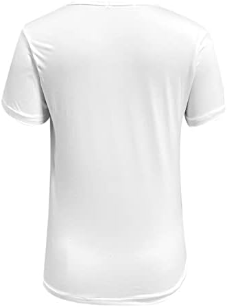 Ženski ljetni bijeli vrhovi Slatka mačka grafičke košulje kratki rukavi ležerni trendi okrugli vrat labavi fit thirt bluza