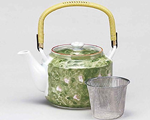 Zelena šljiva 1260cc Set od 5 japanskih čajnika Bijeli porculan napravljen u Japanu