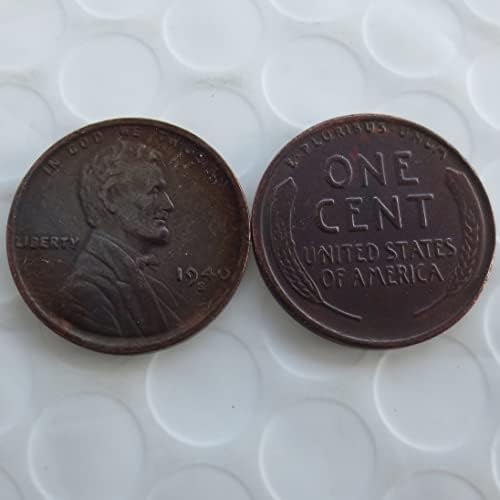 1940. američki Lincoln Cent Strani kopija Komemorativna kovanica