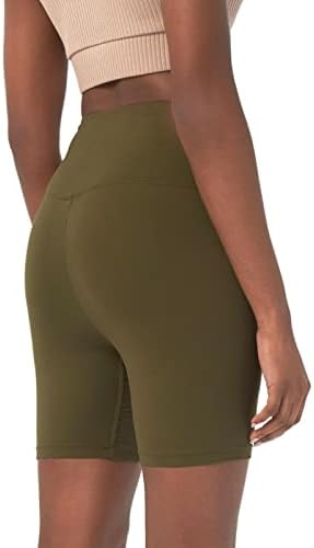 Sissycos ženske biciklističke kratke hlače u Ultra mekim rastezljivim joga pojasa 6 Inseam kratke hlače