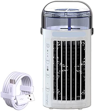 Raspadni zračni hladnjak Ogrižavajući raspršivač tri brzine hlađenja Desktop klima uređaj može dodati vodu 400 ml s prijenosnim prijenosnim