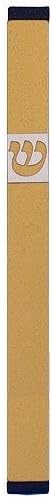Baltinester agayof Long Edgy Mezuzah s izrezom potkoljenice 1,5 x 16 cm - crno