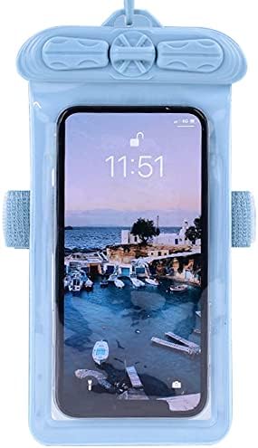 Futrola za telefon s paketom kompatibilna s paketom vodootporna Futrola za suho pakiranje od 12 inča [ne Zaštita zaslona] plava