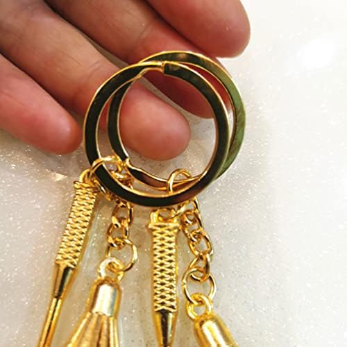 Privjesak za ključeve po mjeri Sportski pokloni privjesak za badminton 6kom Kreativni mini privjesci za ključeve s reketom sportski