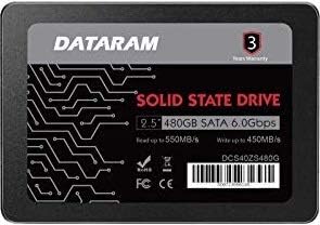 Dataram 480GB 2,5 SSD pogon Solid State pogon kompatibilan s MSI B350 Gaming Pro Carbon