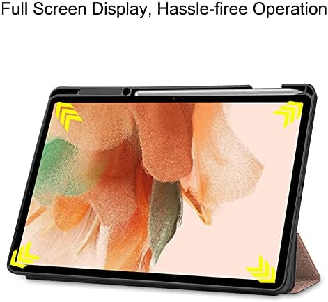 Slučaj za tablet kompatibilan sa Sumsung Galaxy Tab S7 Fe 12.4 2021 /S7 Lite tablet poklopac tableta, meki poklopac zaštite od TPU