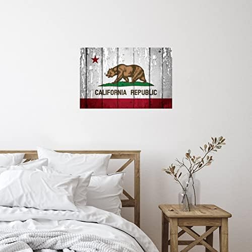 Kalifornijska spavaća soba Dekor za dom Mural naljepnice Amerike države USA SUVENTIR Poklon samoljepljive naljepnice za kućne naljepnice