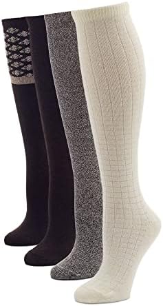 Ženske čarape s ravnim pletenicama do koljena u veličini 4-10-ženske tanke čarape od pamučne mješavine