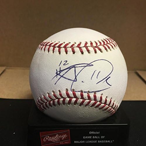 Adrian Nieto Kuba/Chicago White Sox M.L. Potpisani bejzbol w/coA - autogramirani bejzbols