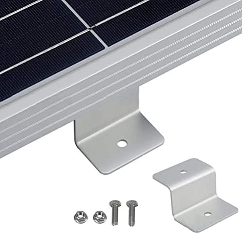 Montažni nosač solarne ploče 4pcs nosač solarne ploče nosač solarne ploče u obliku oblika nosač solarne ploče na krovu nosač solarne