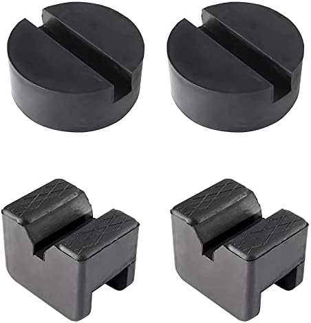 1 4 pakiranja univerzalne dizalice s gumenom brtvom, podna dizalica od 2-4 tone, jastučići za diskove s utorom u obliku slova u i okrugli