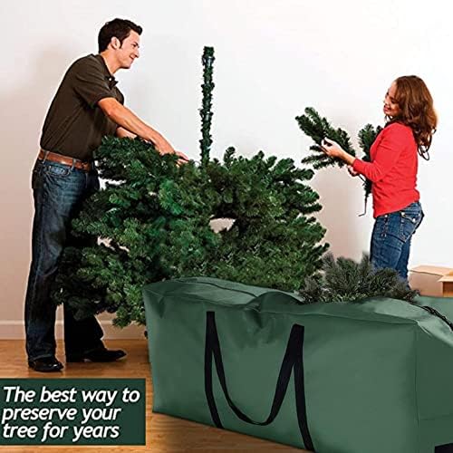 Torba za skladištenje božićnog drvca, za izdržljive tarene materijale, torba od vijenaca za odlaganje vijenac za pohranjivanje plastične