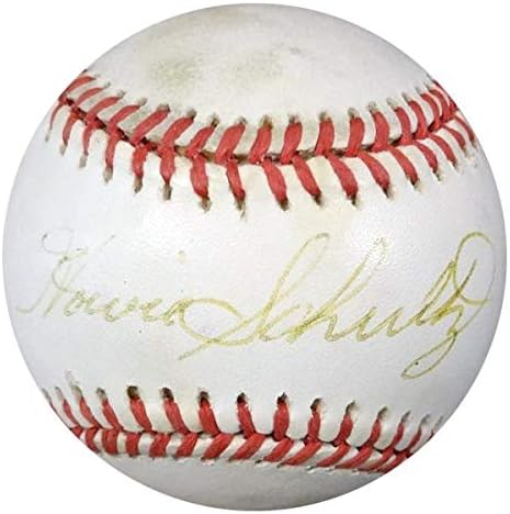 Howie Schultz Autografirani službeni NL bejzbol Brooklyn Dodgers PSA/DNA Z33306 - Autografirani bejzbol