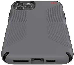Speck Products Presidio2 Case Grip, kompatibilan s iPhone 11 Pro Max, Graphite Grey/Cathedral Grey/Black/Blood Red