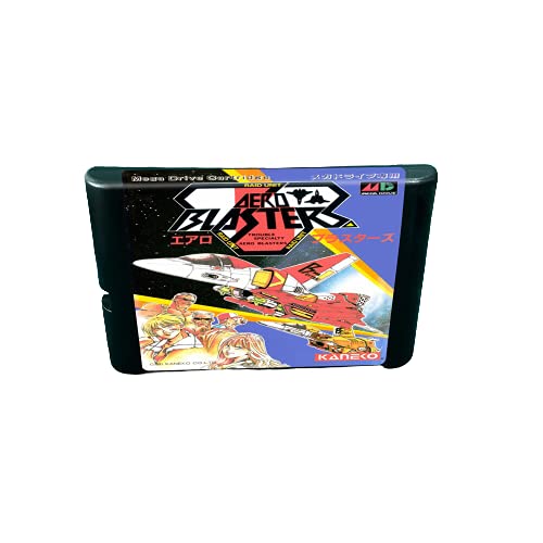 Aditi Aero Blasters - 16 -bitni MD igrači za igranje za Megadrive Genesis Console