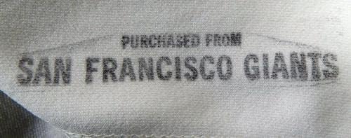 San Francisco Giants Gino Minutelli 39 Igra izdana White Jersey DP17472 - Igra korištena MLB dresova