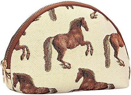 Signare Tapisery Cosmetic Bag toaletna torba za šminku za žene s konjskim dizajnom konja