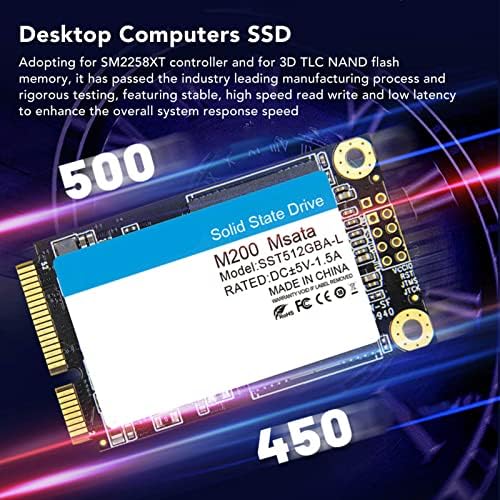 Topincn MSATA SSD, Prosječni algoritam prijenosnog računala SSD 450m brzina pisanja za tablete