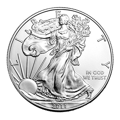 2011 Silver Eagle u američkoj poklon kutiji od metvice $ 1 sjajno necirkulirano