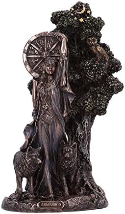 Nemesis sada arianrhod Keltska božica sudbine, bronca, 24 cm