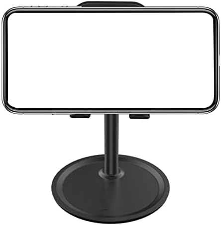 Mobistech mobitel stalak za pametni telefon gledajući stabilno podesivo fleksibilno stolno stol stalak za rođendansku ćeliju crna live