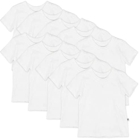 Kustom Kreationz Polyetser prazna majica za sublimaciju majice modalna posada majica kratkih rukava za djecu