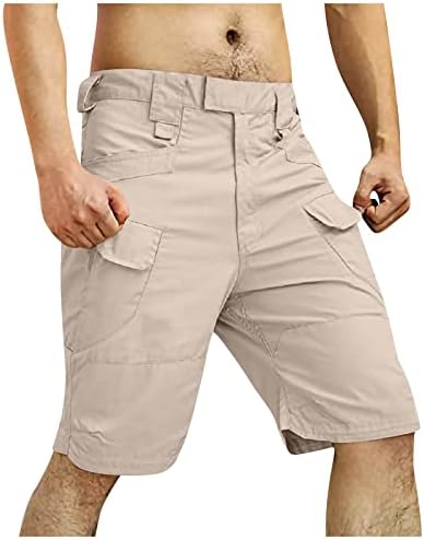 Wenkomg1 teretne hlače za muškarce, vojni camo ripstop otporna na mrlju na otvorenom, kampiranje ribolovnih taktičkih hlača