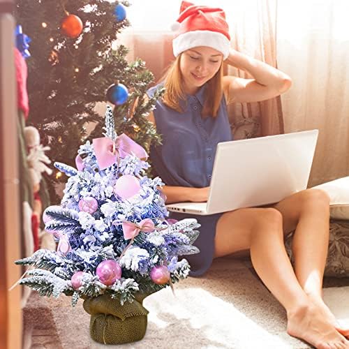 Desktop Mini božićno drvce Umjetno božićno drvce Mini božićno drvce s ukrasima divovski ukras